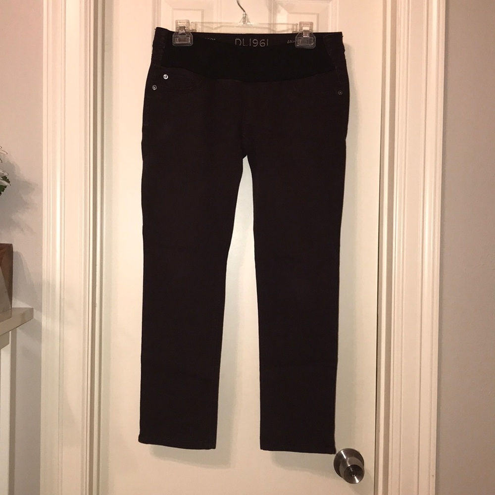 DL1961 Angel Mid Rise Skinny Maternity Jeans 28